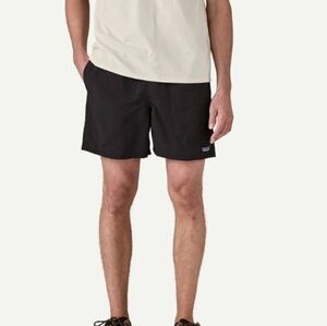 Patagonia Men's Baggies Black Shorts Size L